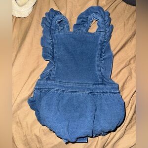 Denim romper